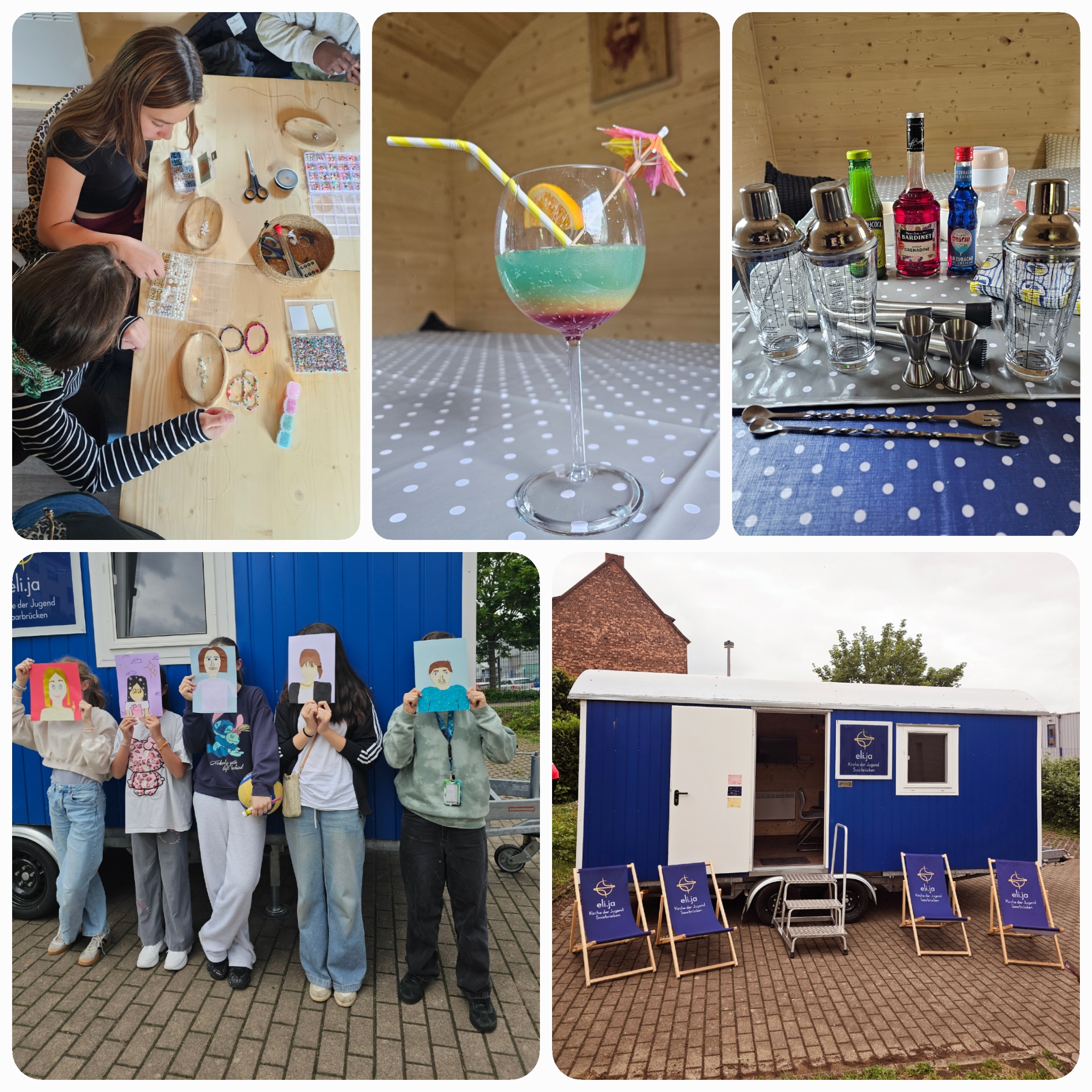 Collage Workshops an der Europäischen Schule Saarland