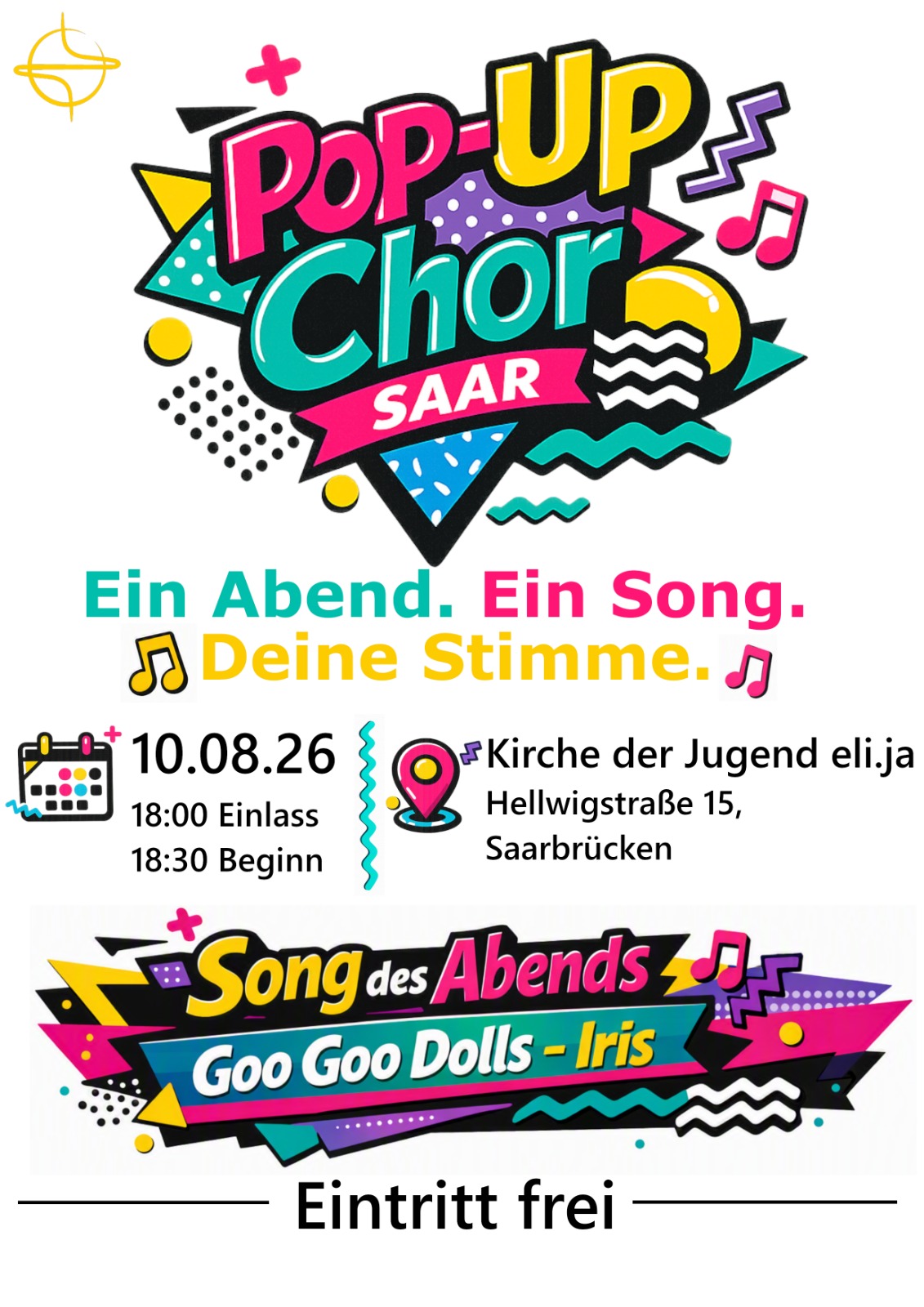 Atuelles_Flyer Pop-up chor (c) Julius Ockenfels Atuelles_Flyer Pop-up chor