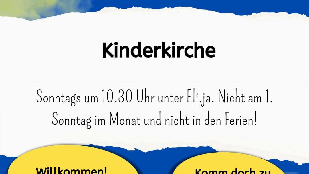 gottesdienste - kinderkirche - 2026