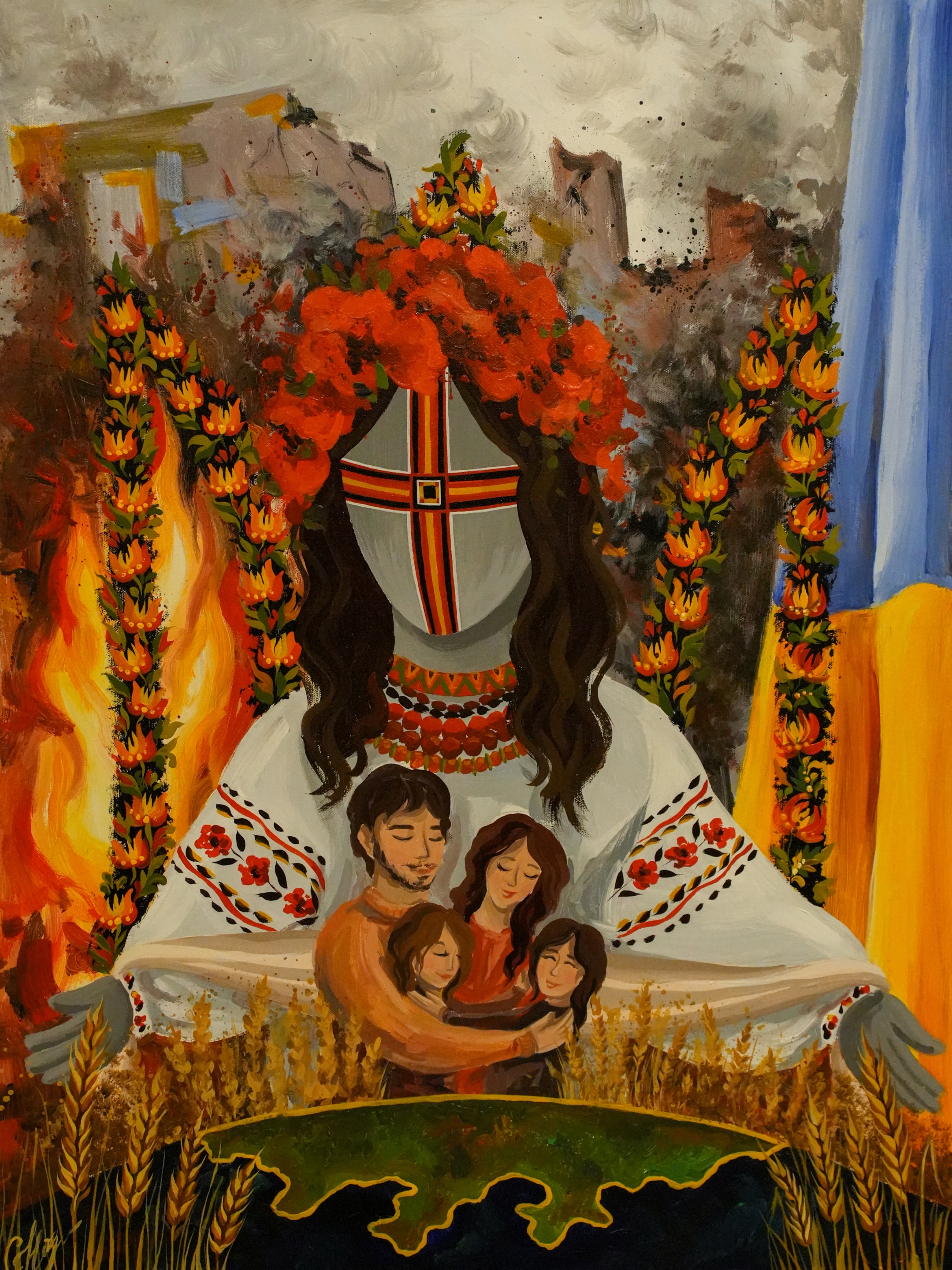 Ukrainian beregyna (c) Benedikt Lang Ukrainian beregyna