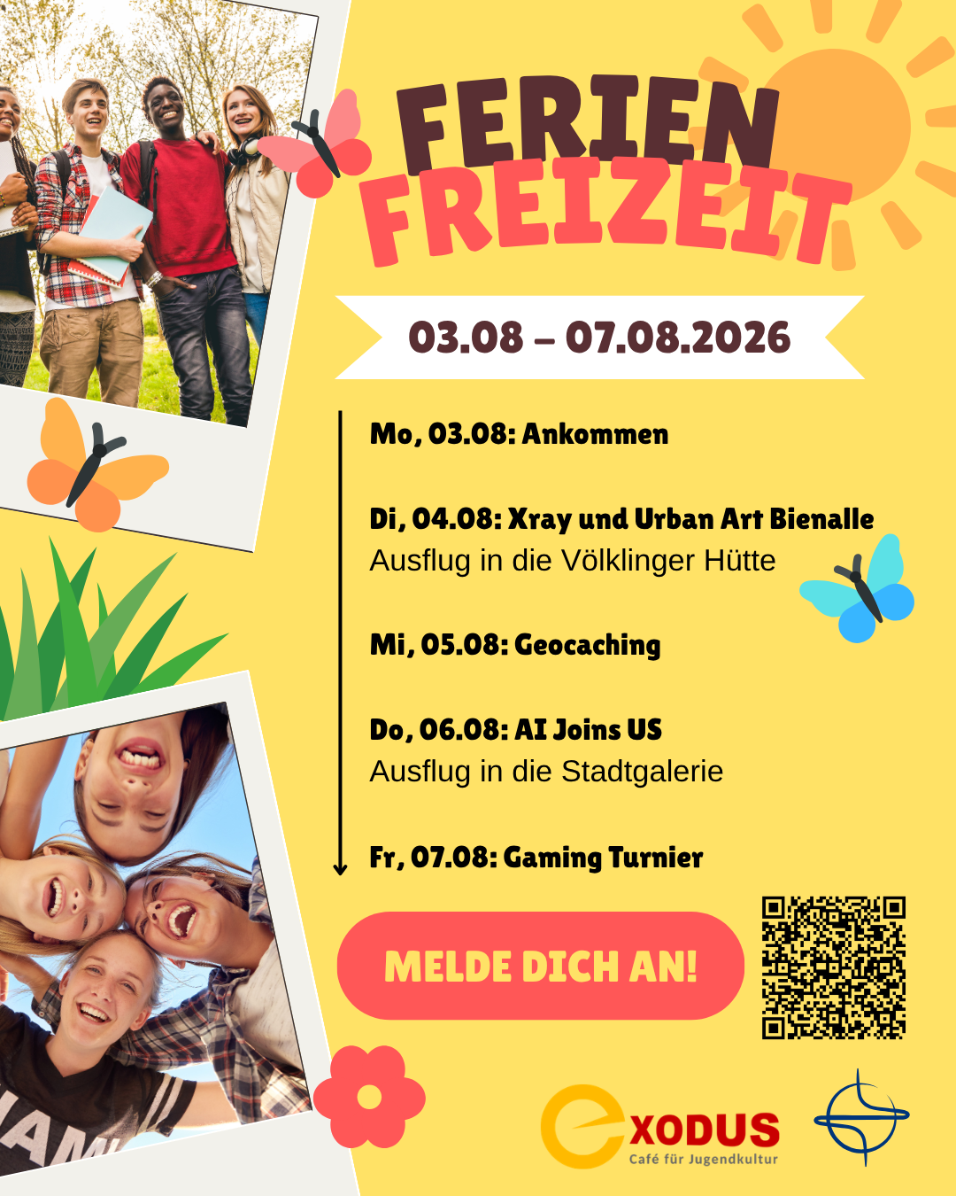 Aktuelle - Veranstaltungen - Ferienfreizeit - 2026 (c) Lukas Zapp Aktuelle - Veranstaltungen - Ferienfreizeit - 2026