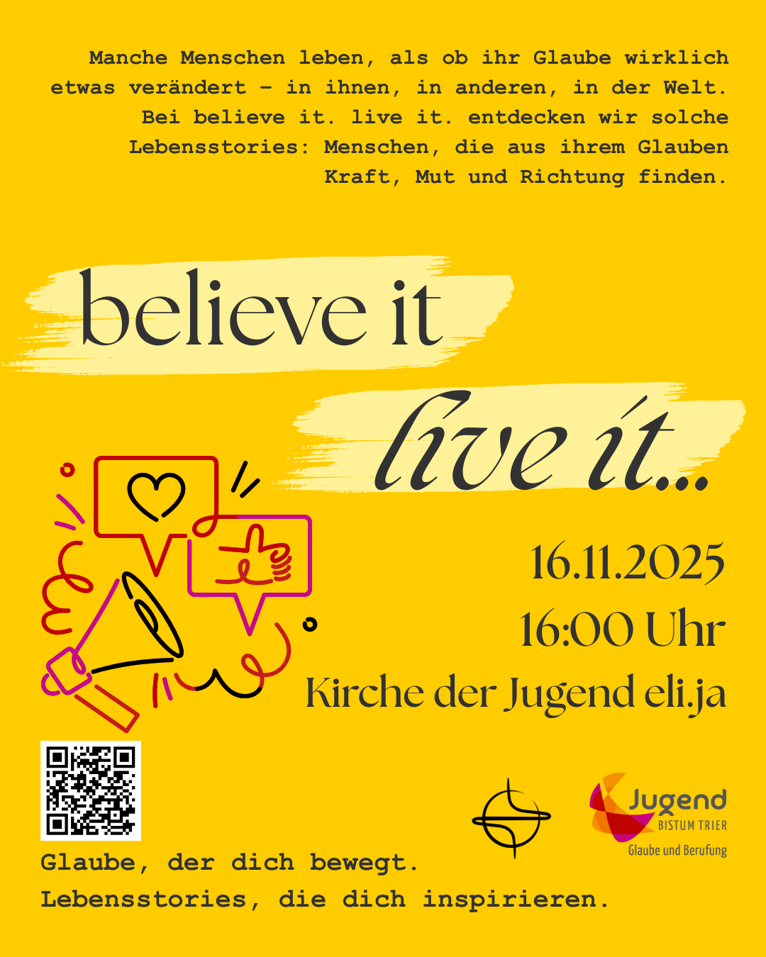 Aktuelles - Believe it liv it - 2025