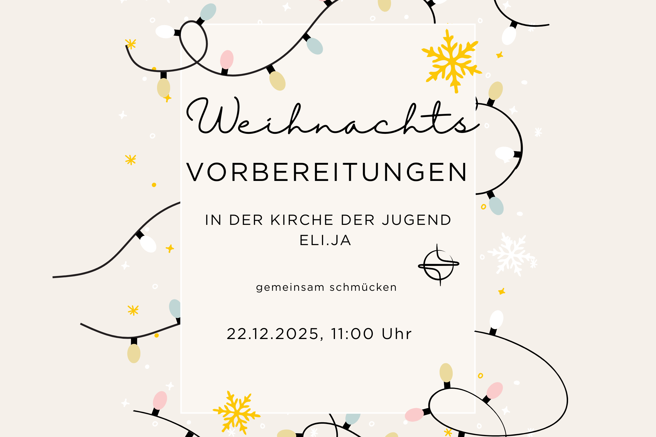 aktuelles - Weihnachtsvorbereitungen - 2025